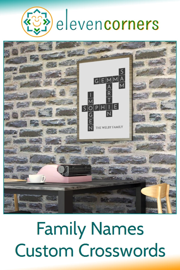 Crossword Using Names Family Names Crosswords - A Guide - elevencorners