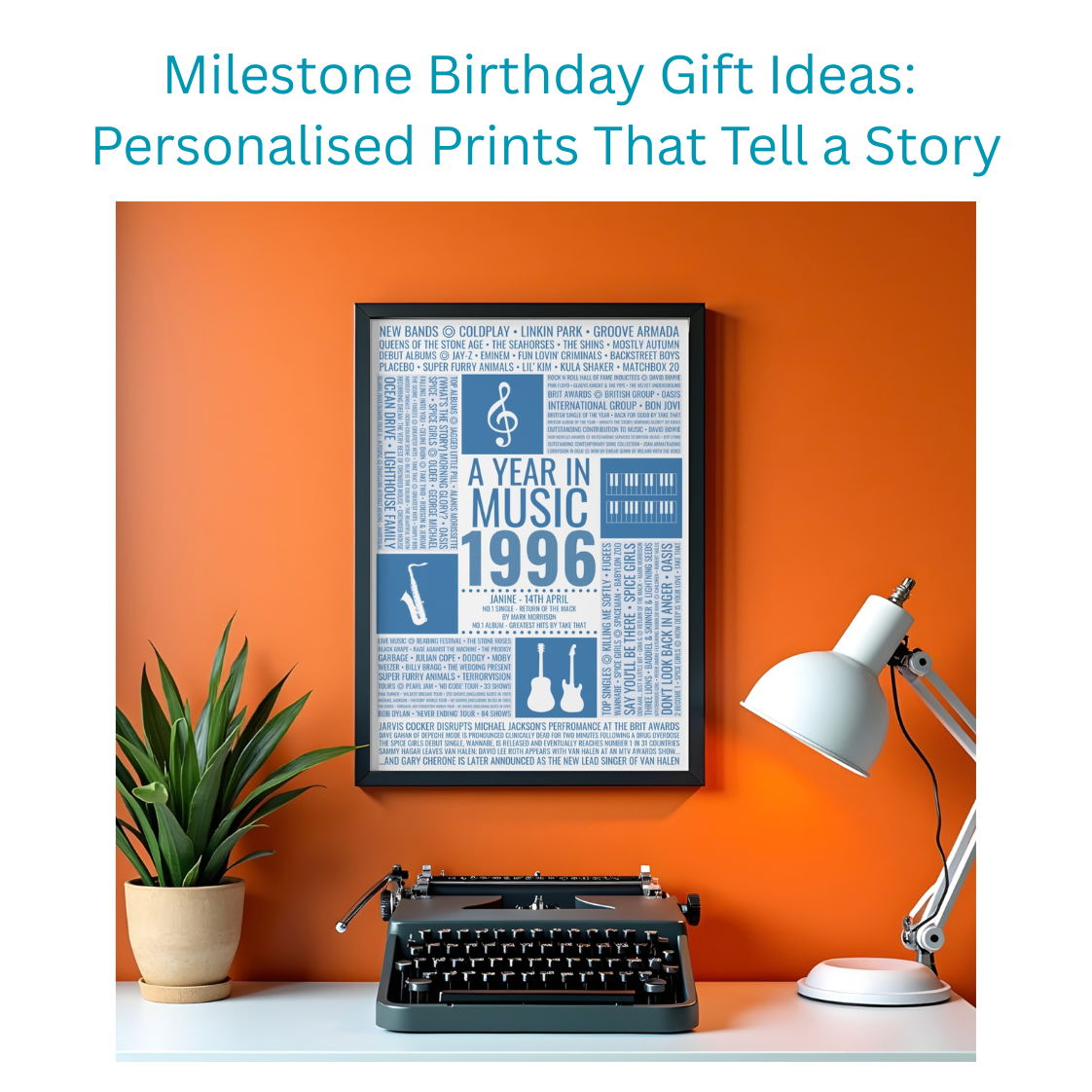 Milestone Birthday Gift Ideas: Personalised Prints That Tell a Story