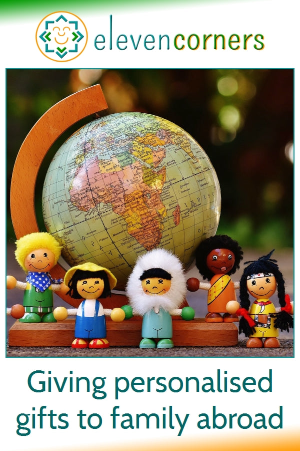 Giving personalised prints to friends and family who live abroad