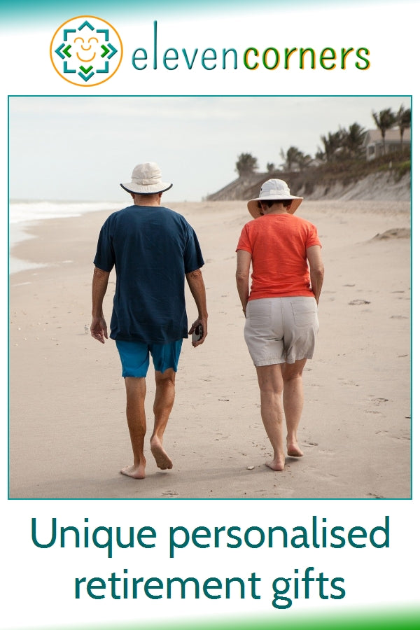 elevencorners unique personalised gifts for retirement