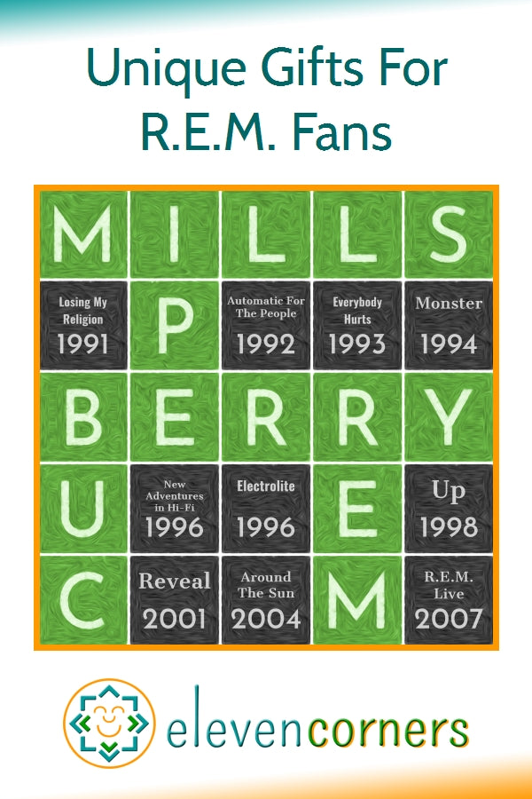 R.E.M. Gifts - Unique gifts for REM fans