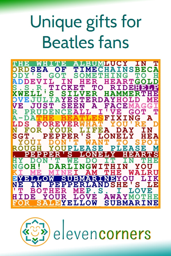 Unique gift ideas for fans of The Beatles