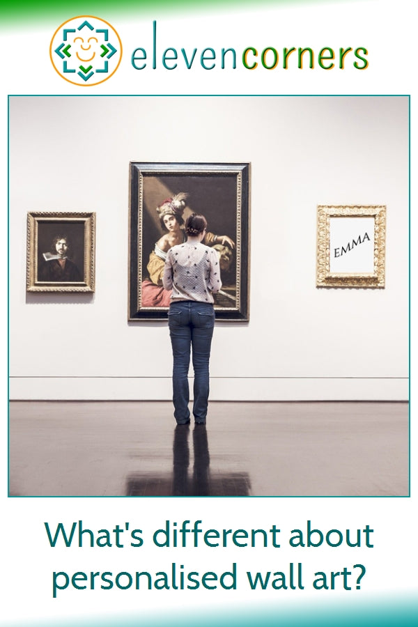 why personalised art is different to traditional art