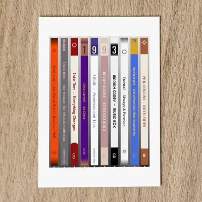 Personalised 1993 Music Birthday Card - Year You Were Born CD