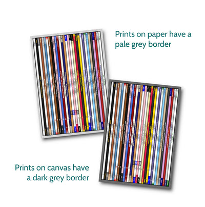 Personalised Music Print - 1976 UK Record Collection Print