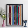 Personalised Music Print - 1974 UK Record Collection Print