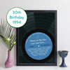 Personalised Music Print - 1994 On The Day You Were Born Record Label Print UK