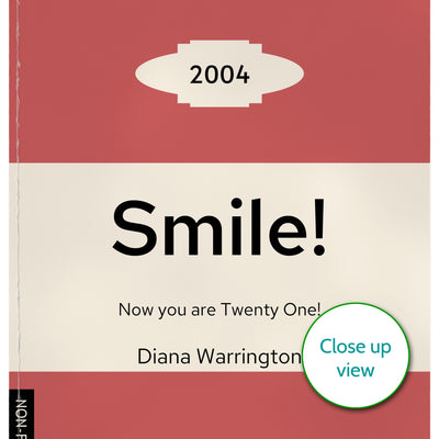 Personalised Vintage Paperback Book Cover Print  - Any Year | Any Year Birthday Gift