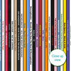 Personalised Music Print - 2008 UK Record Collection Print