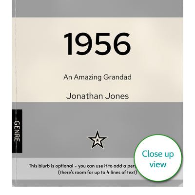 Personalised 1956 Vintage Paperback Book Cover Print | Birthday Gift
