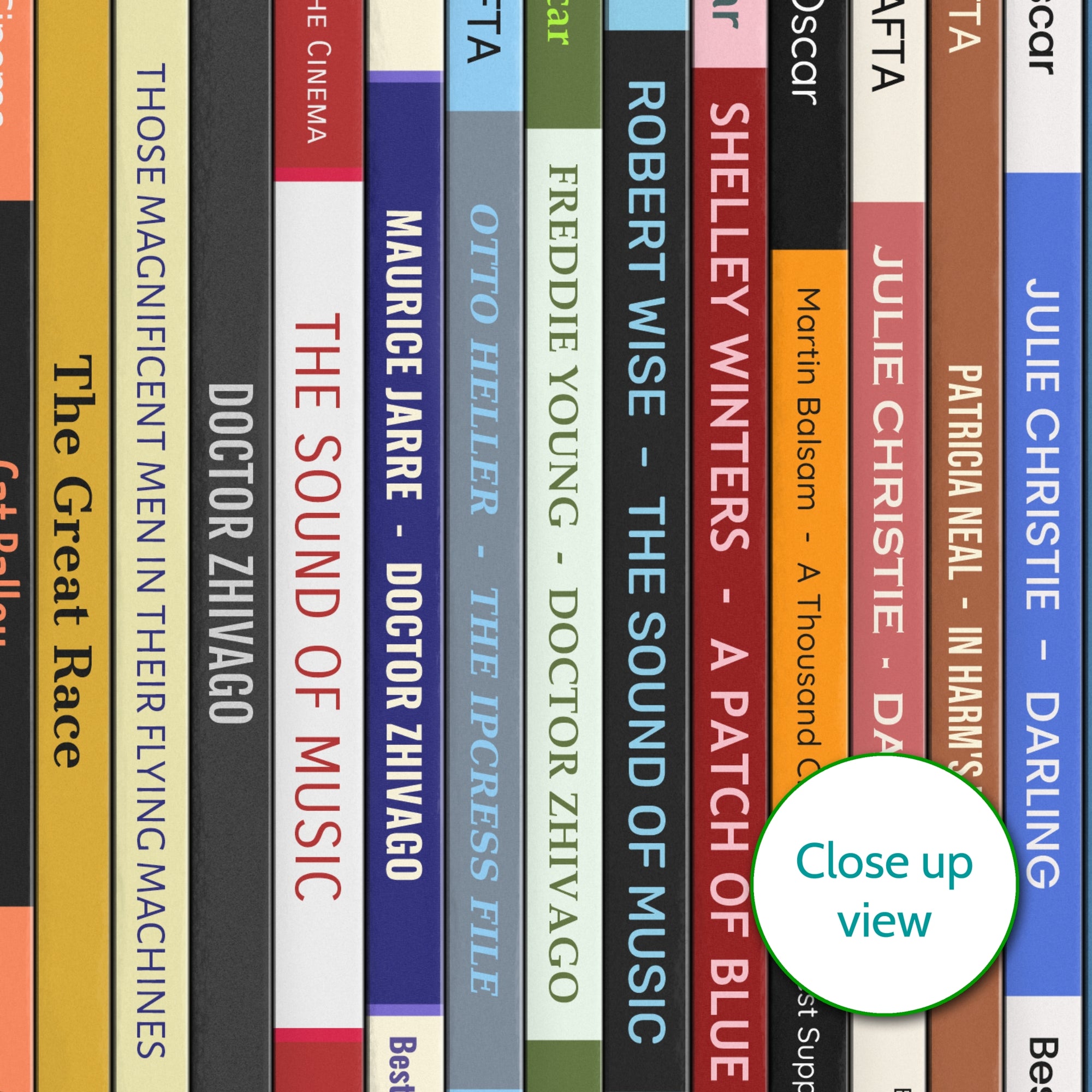 Any Year Movies Print – Personalised Year of Film Gift - Year Poster - Birthday Gift