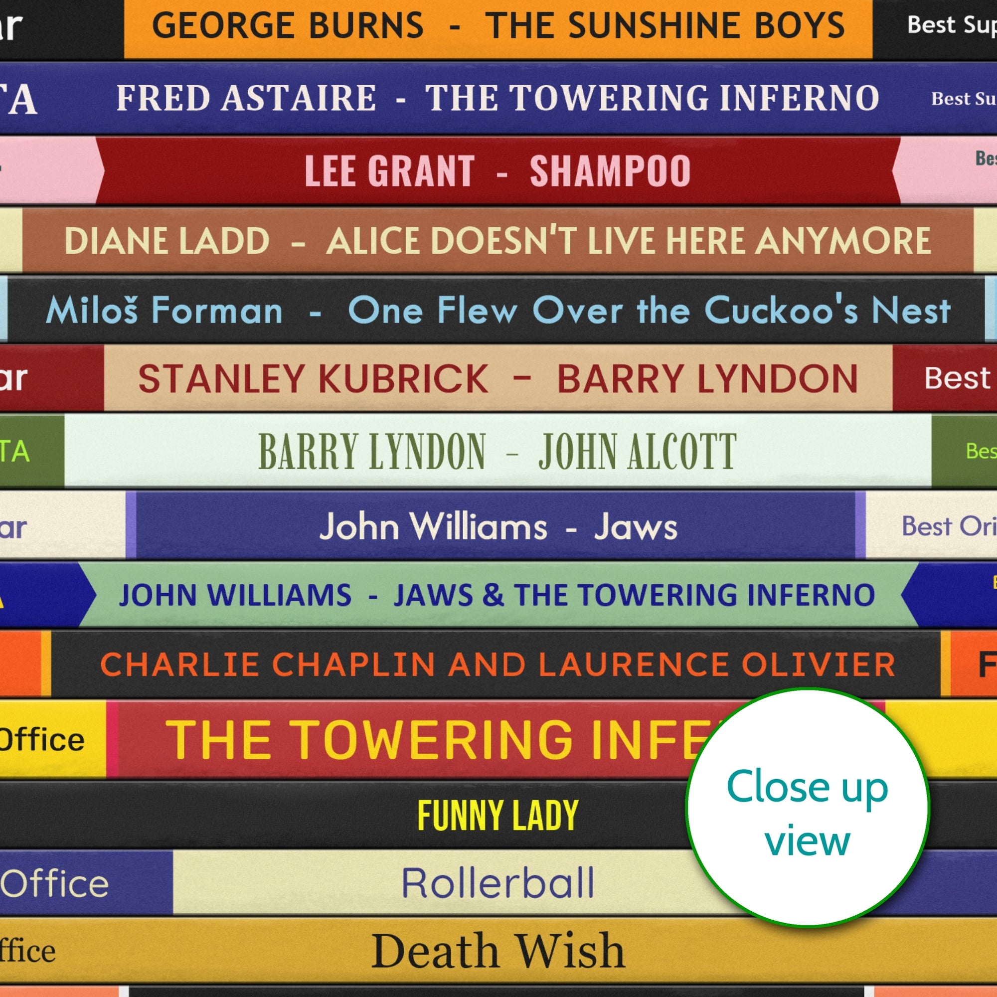 Any Year Movies Print – Personalised Year of Film Gift - Year Poster - Birthday Gift