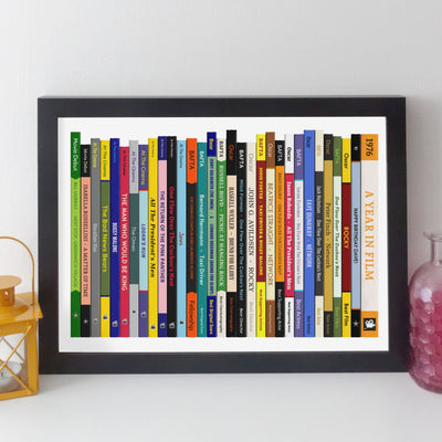 1976 Movies Print – Personalised Year of Film Gift - Year Poster - Birthday Gift