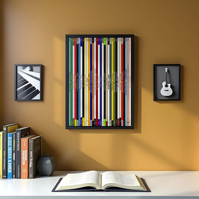 30th Birthday Gift – Every number one music album on your birthday print - Personalised 1996 print