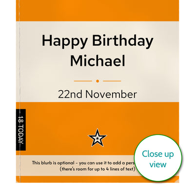 Personalised 2005 Vintage Paperback Book Cover Print | Birthday Gift