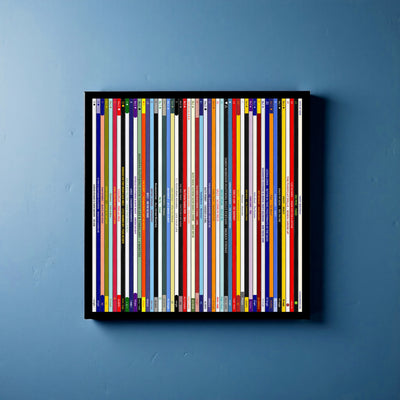 18th Birthday Gift – Popular Songs Of 2008- Music Print Personalised