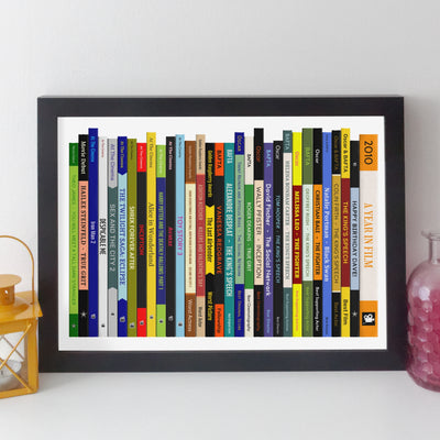 2010 Movies Print – Personalised Year of Film Gift - Year Poster - Birthday Gift