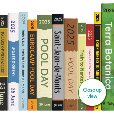 Personalised Travel Journey Book Print