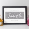 Personalised Name Print - Contemporary Script