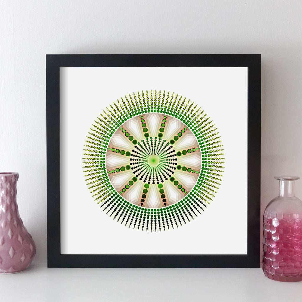 Mandala Date Wall Art