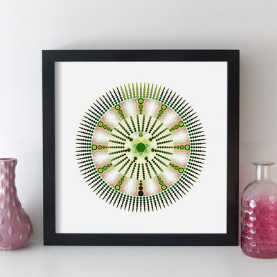 Personalised Date Mandala Geometric Wall Art