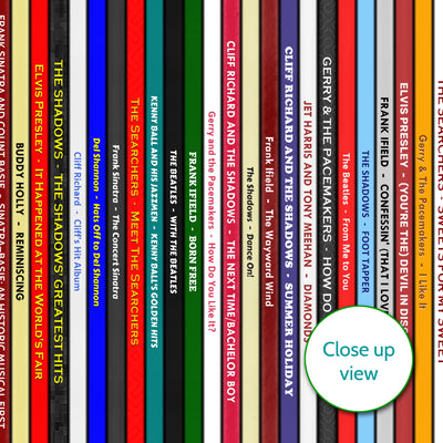 Personalised Music Print - 1963 UK Record Collection Print - 1963 birthday gift idea