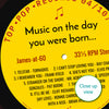 Personalised Music Print - 1962 On The Day You Were Born Record Label Print - 1962 birthday gift idea