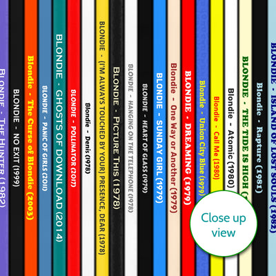Blondie Discography Print