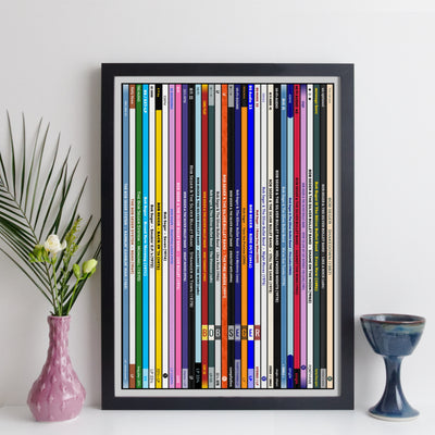 Bob Seger Discography Print