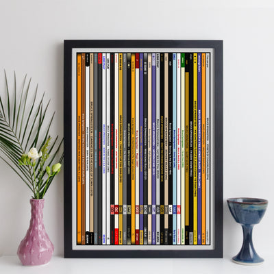 Bruce Springsteen Discography Print