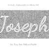 Personalised Name Print - Contemporary Script
