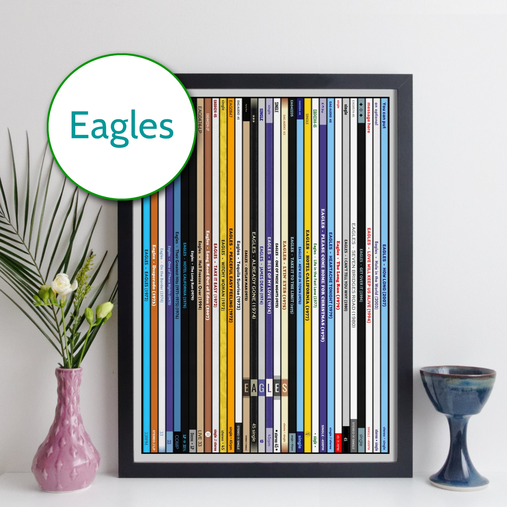 Eagles Discography Print