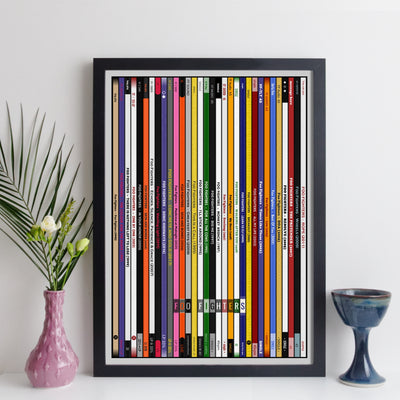 Foo Fighters Discography Print