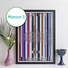 Maroon 5 Discography Print