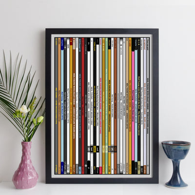Neil Young Discography Print