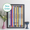 New Order Discography Print