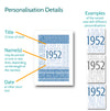 Personalised Facts Print - Options for Personalisation - elevencorners