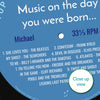 Personalised Music Print - 1963 On The Day You Were Born Record Label Print - 1963 birthday gift idea