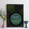 Personalised Music Print - 1973 On The Day You Were Born Record Label Print - 1973 birthday gift idea