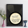 Personalised Music Print - 1983 On The Day You Were Born Record Label Print - 1983 birthday gift idea