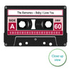 Personalised Cassette Tape Print - One