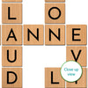 Personalised Family Crossword Print – scrabble style