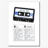 Personalised Cassette Mixtape Print