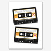 Personalised Cassette Mix Tape Print