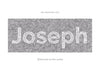 Personalised Name Print - Contemporary Modern
