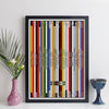 Radiohead Discography Print