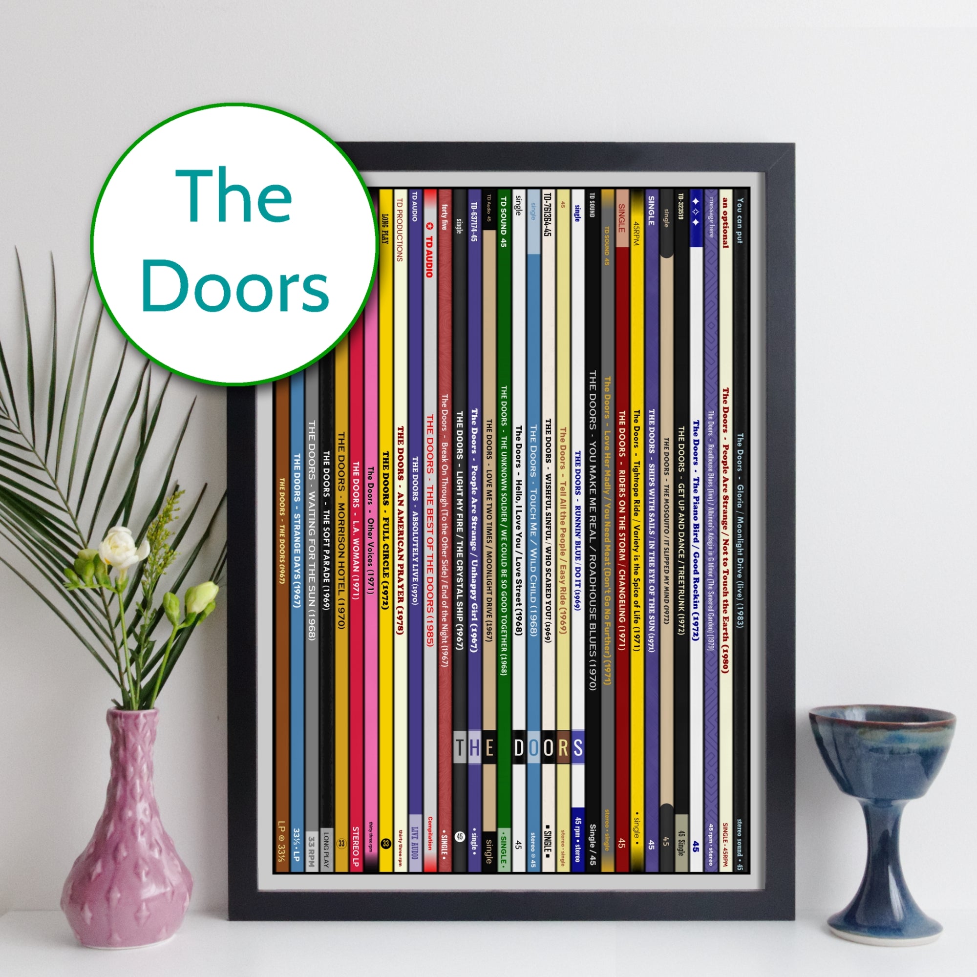 The Doors Discography Print