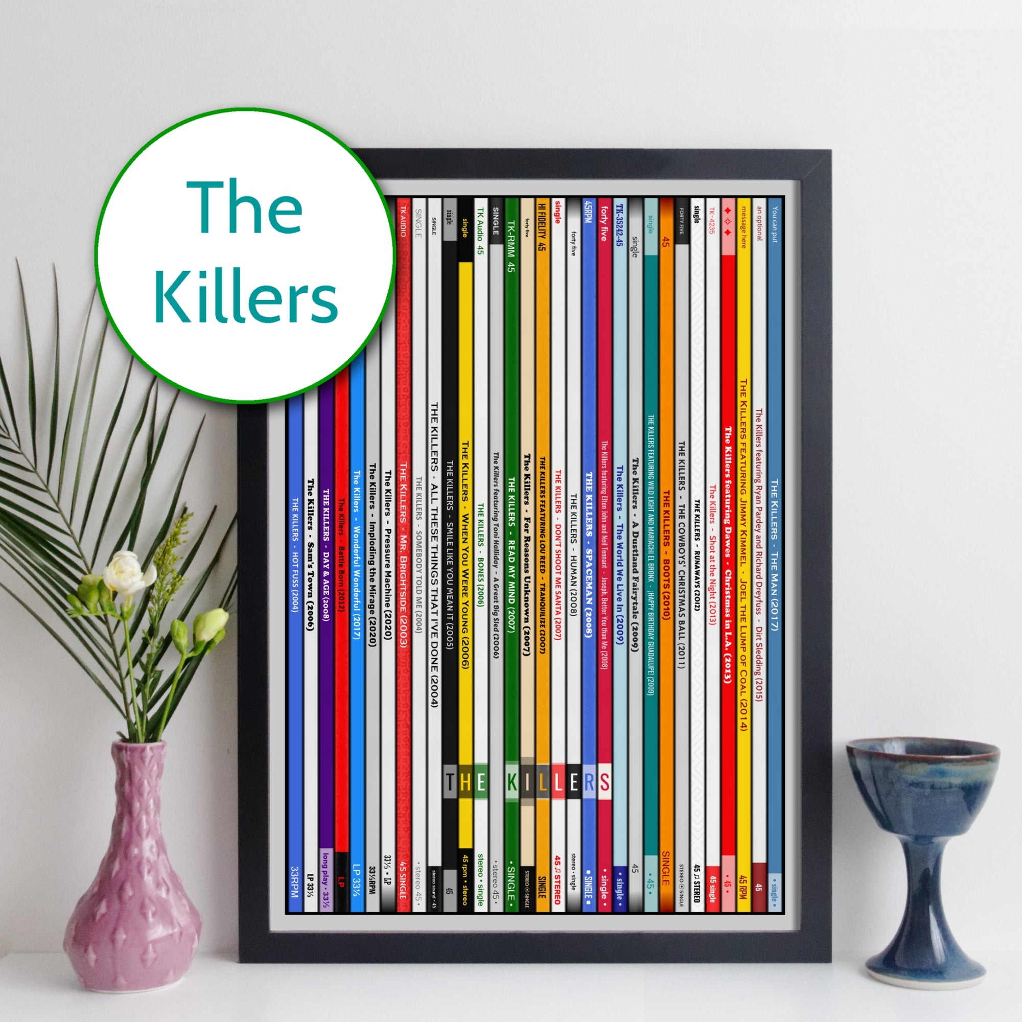 The Killers Discography Print