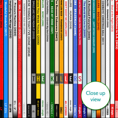 The Killers Discography Print