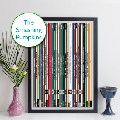 The Smashing Pumpkins Discography Print